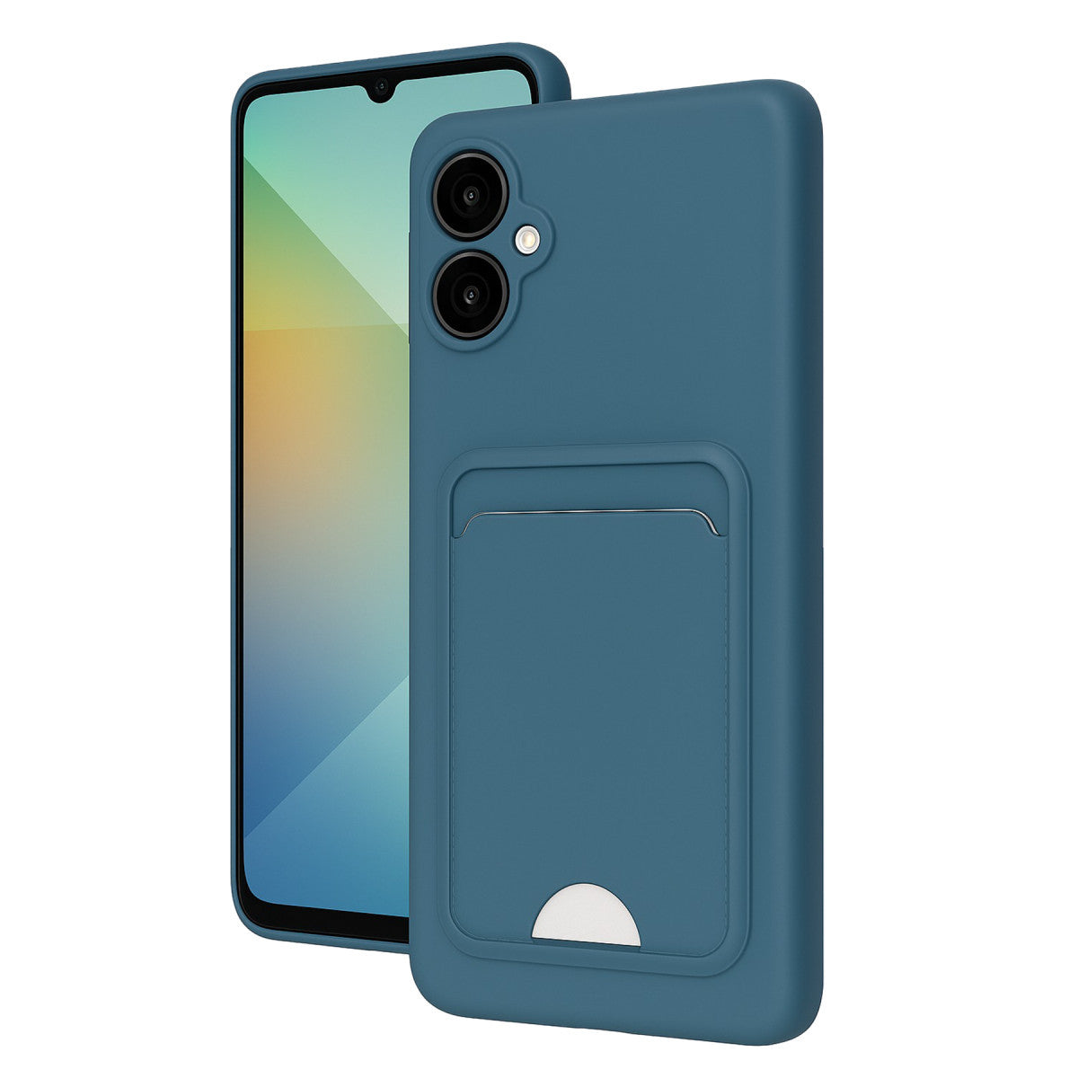 Newface Samsung Galaxy A06 Kılıf Kelvin Kartvizitli Silikon