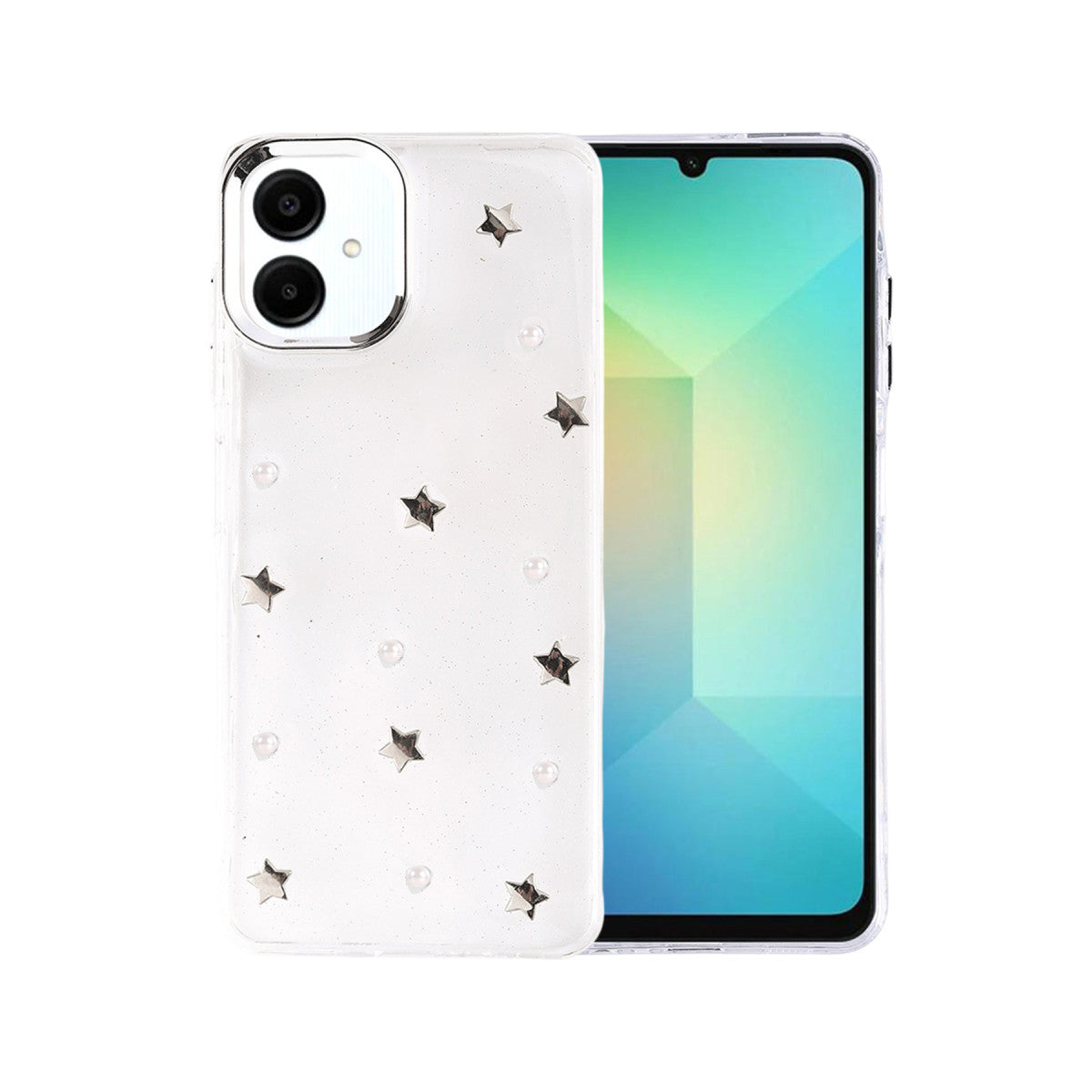 Newface Samsung Galaxy A07 4G Fiyonk Desenli Kapak