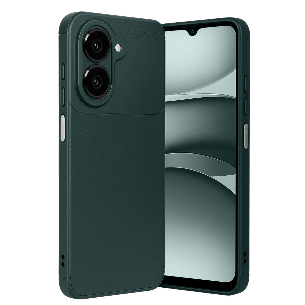 Newface Samsung Galaxy A07 4G Auto Focus Karbon Kapak