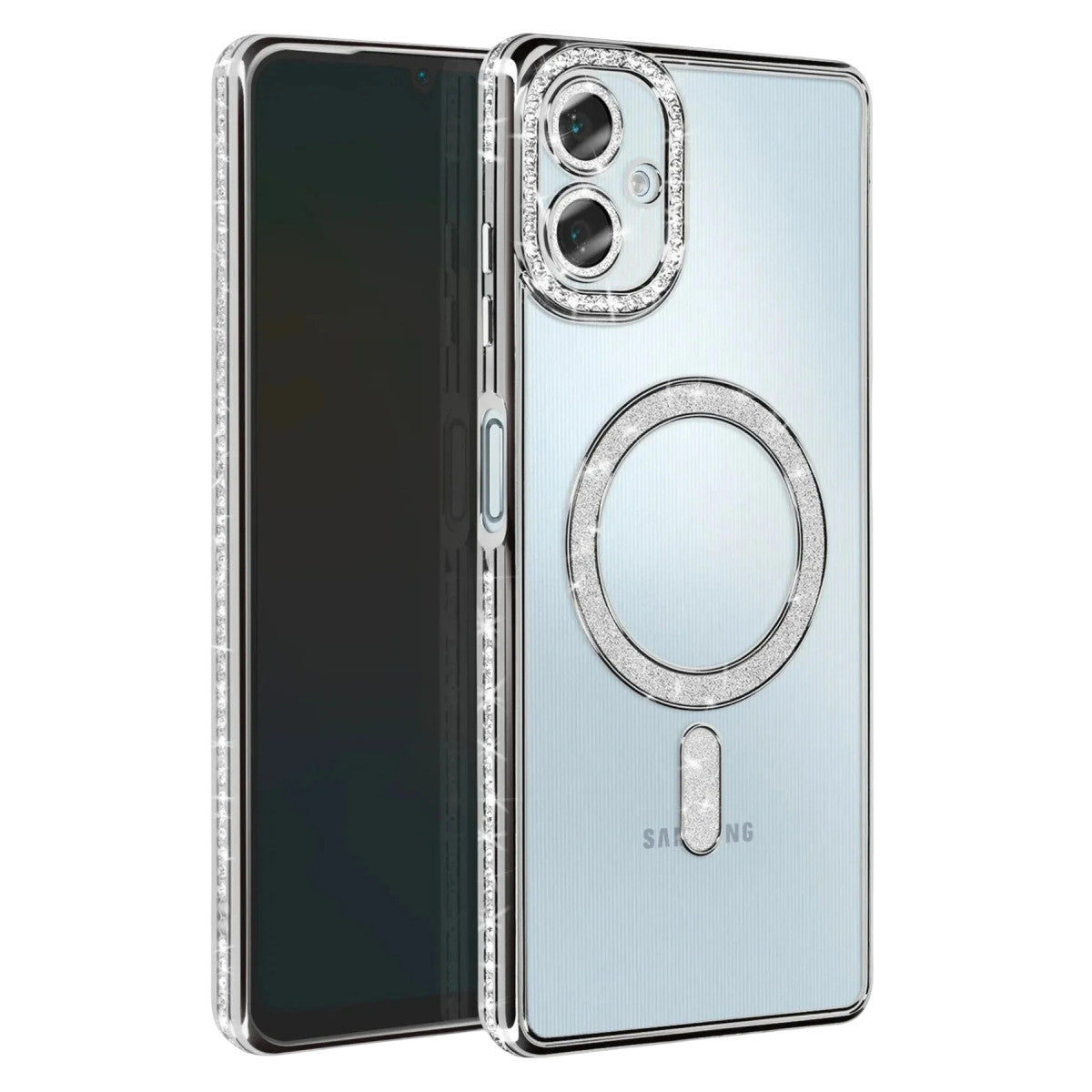 Newface Samsung Galaxy A07 4G Joke Simli Magneticsafe Kılıf