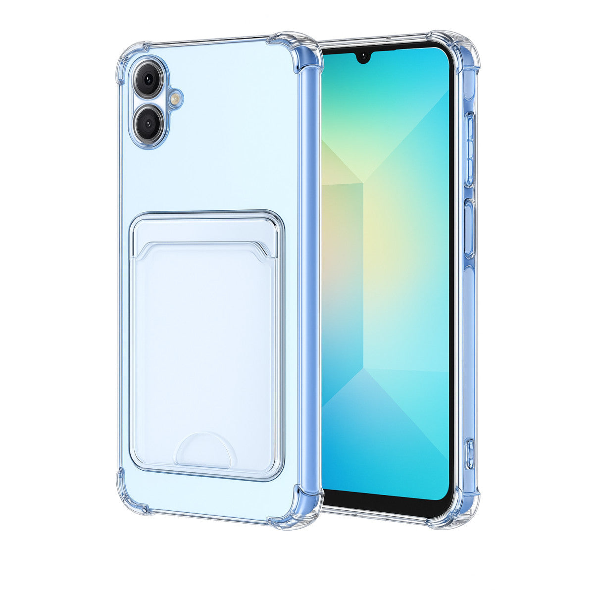 Newface Samsung Galaxy A07 4G Kart Şeffaf Silikon