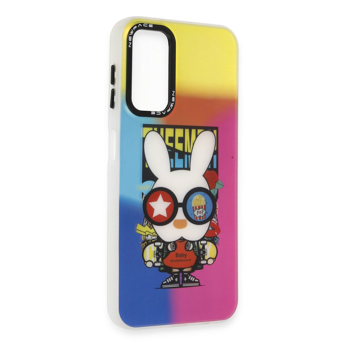 Newface Samsung Galaxy A14 4G Kılıf Estoril Desenli Kapak - Estoril