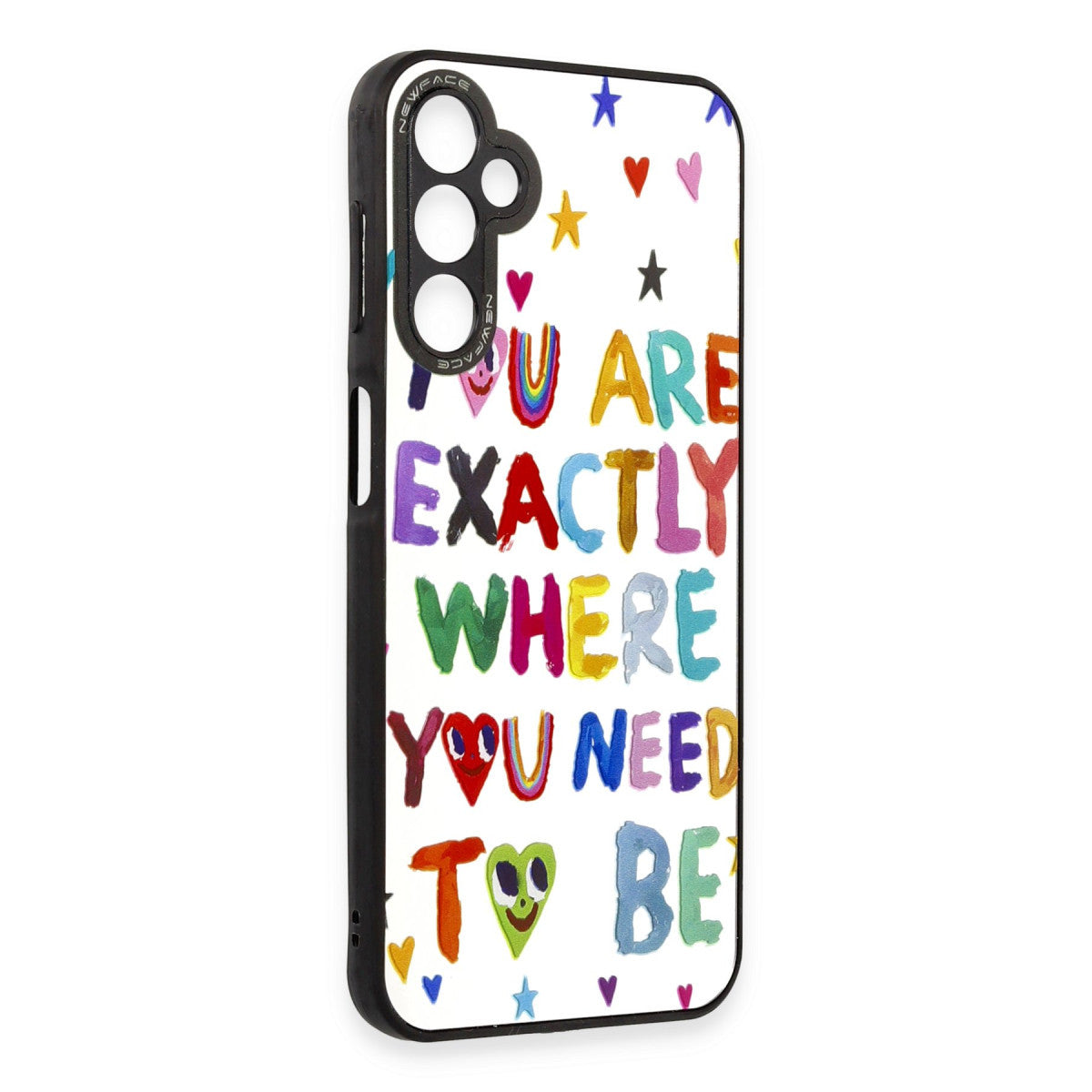 Newface Samsung Galaxy A14 4G Kılıf Mirror Desenli Kapak - Mirror
