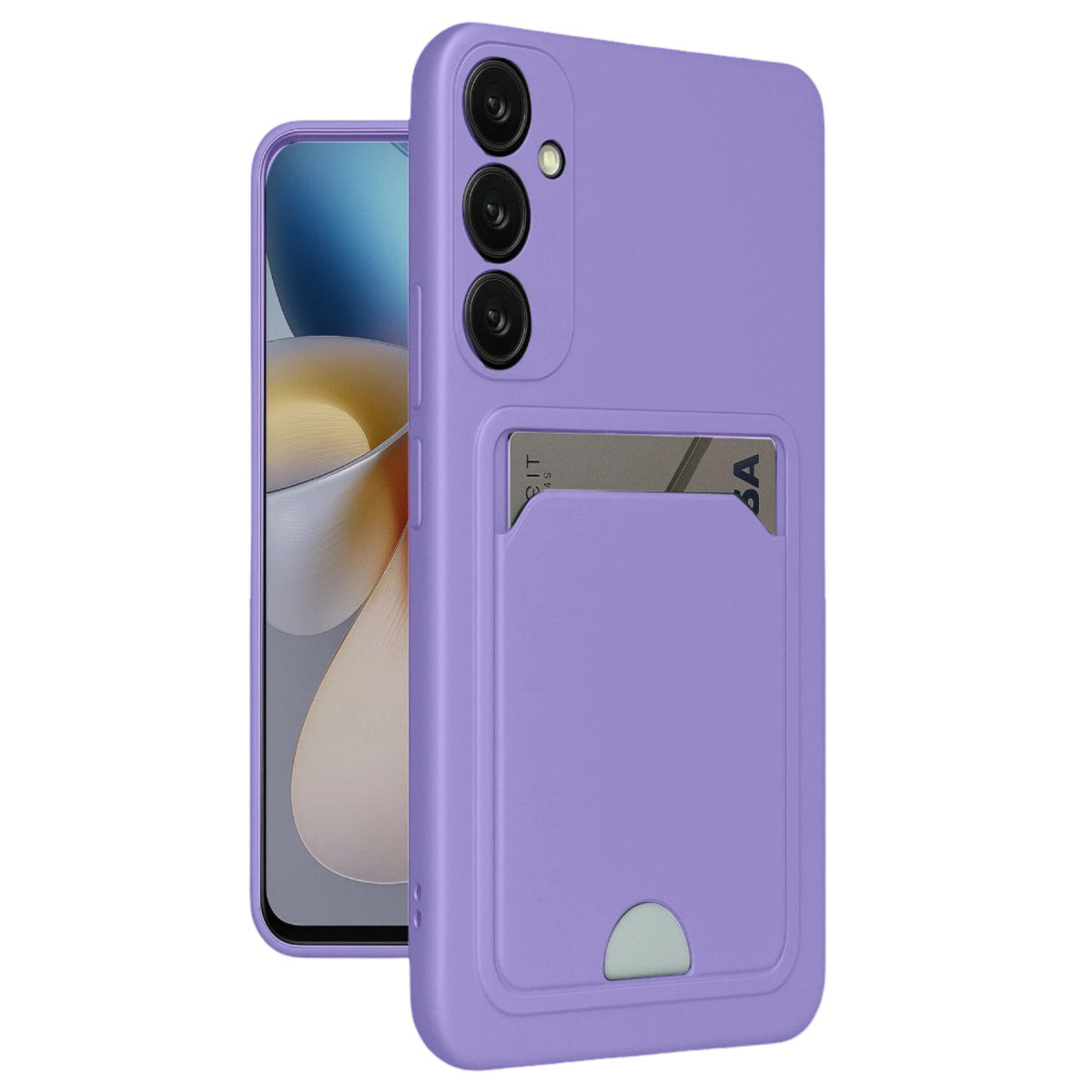Newface Samsung Galaxy A16 5G Kılıf Kelvin Kartvizitli Silikon