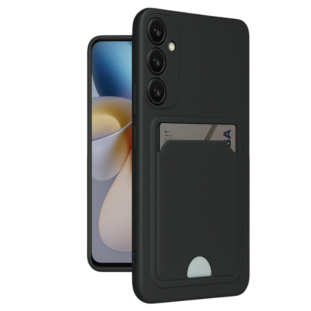 Newface Samsung Galaxy A16 5G Kılıf Kelvin Kartvizitli Silikon