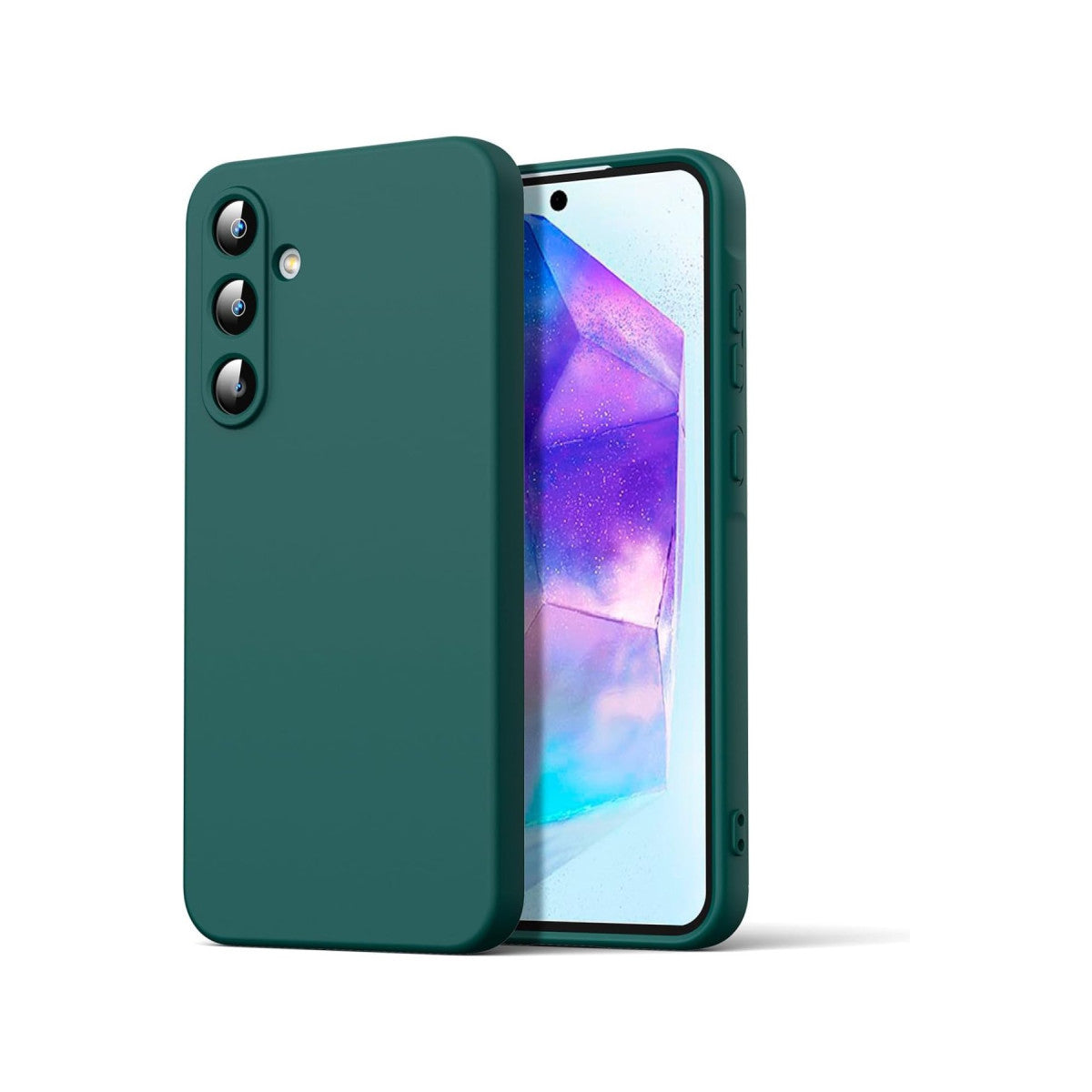 Newface Samsung Galaxy A16 5G Kılıf Nano içi Kadife Silikon