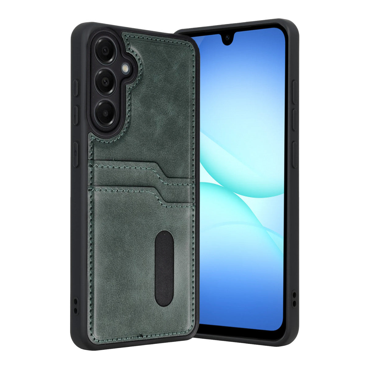 Newface Samsung Galaxy A17 5G Sara Kartvizitli Deri Kılıf