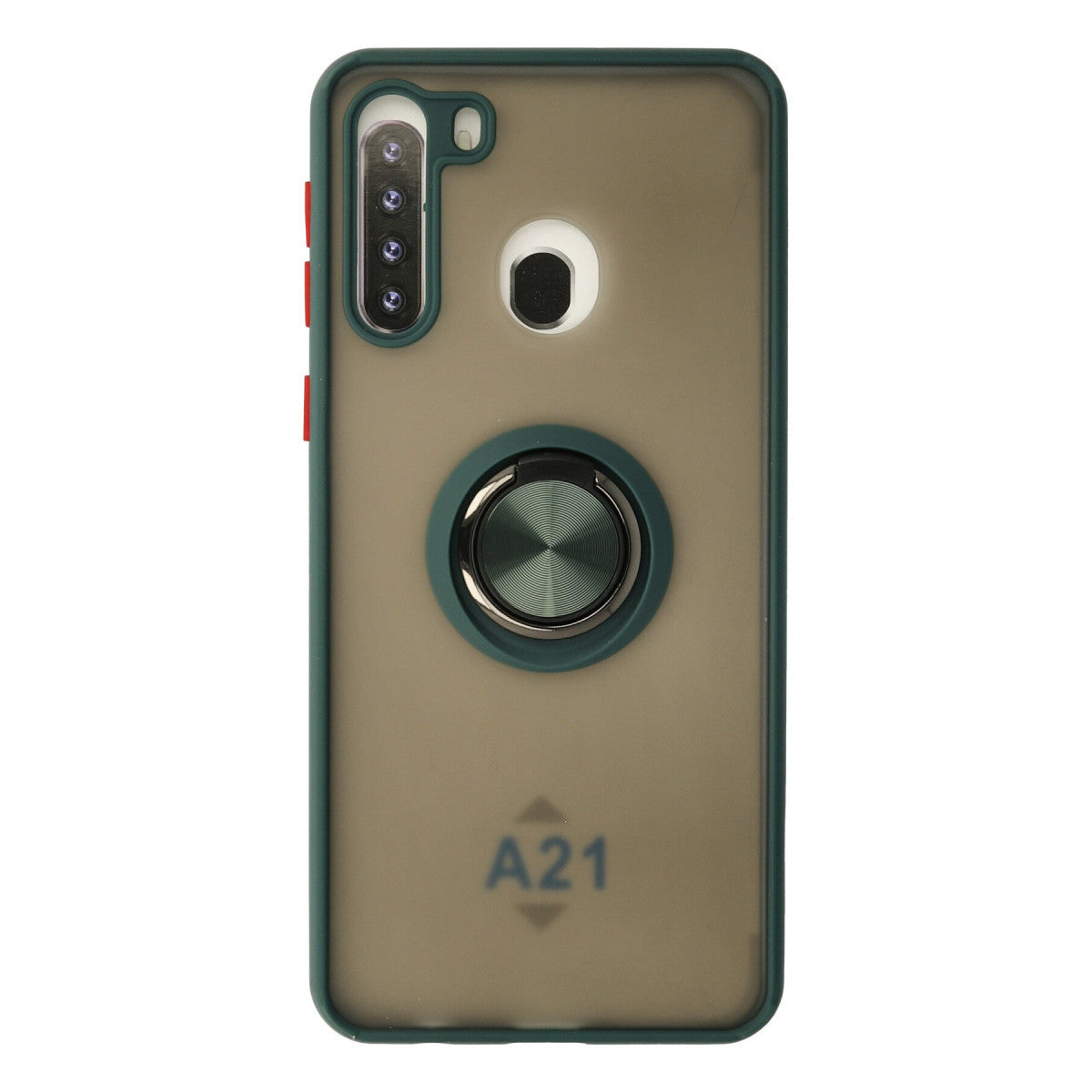 Newface Samsung Galaxy A21 Kılıf Montreal Yüzüklü Silikon Kapak