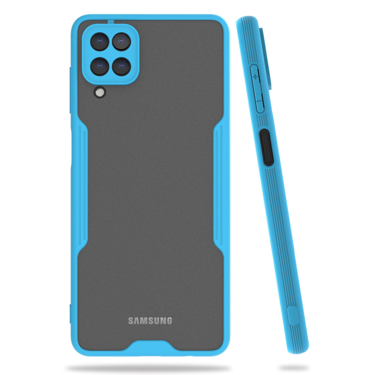 Newface Samsung Galaxy A22 Kılıf Platin Silikon