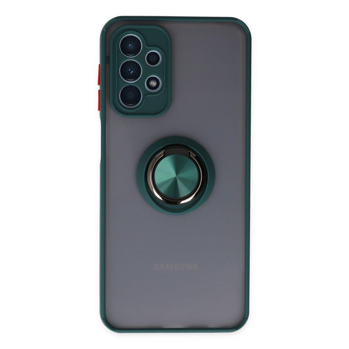 Newface Samsung Galaxy A23 4G Kılıf Montreal Yüzüklü Silikon Kapak