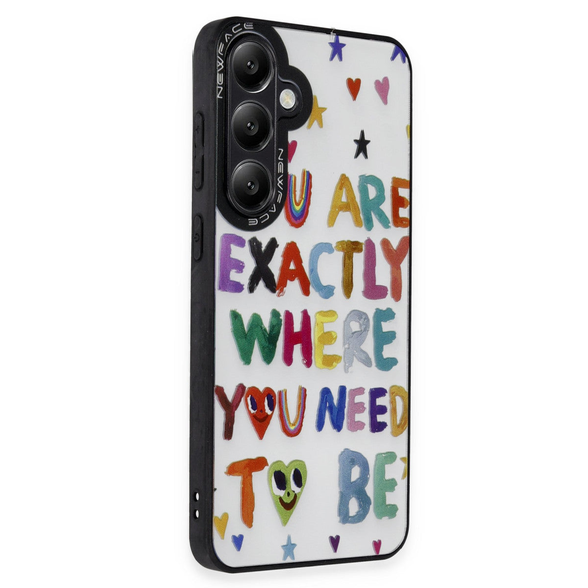 Newface Samsung Galaxy A25 5G Kılıf Mirror Desenli Kapak - Mirror