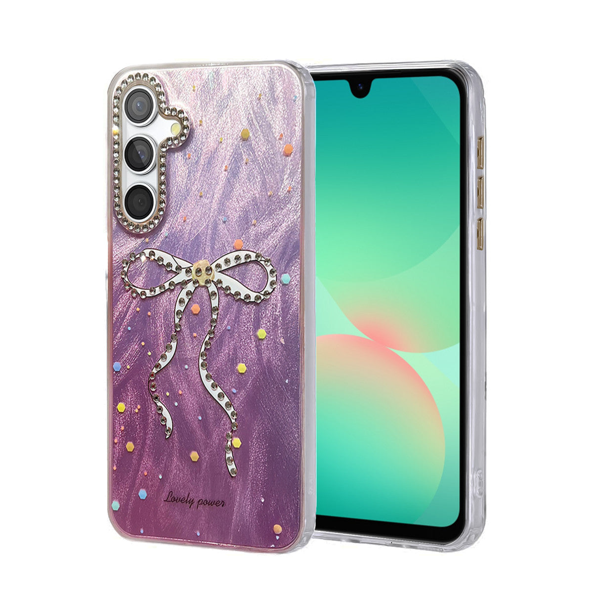 Newface Samsung Galaxy A26 Kılıf Blade Aynalı Desenli Kapak