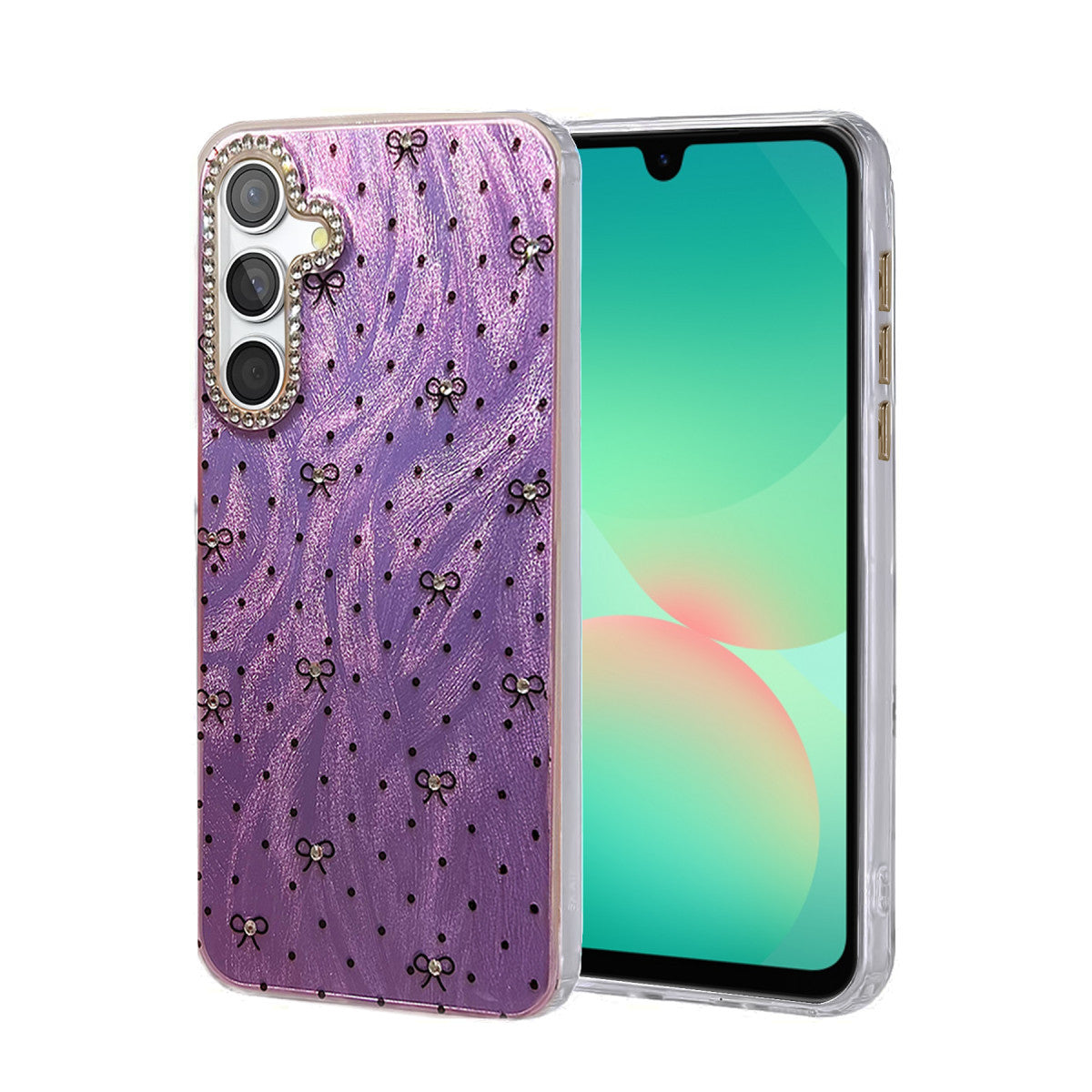 Newface Samsung Galaxy A26 Kılıf Blade Aynalı Desenli Kapak