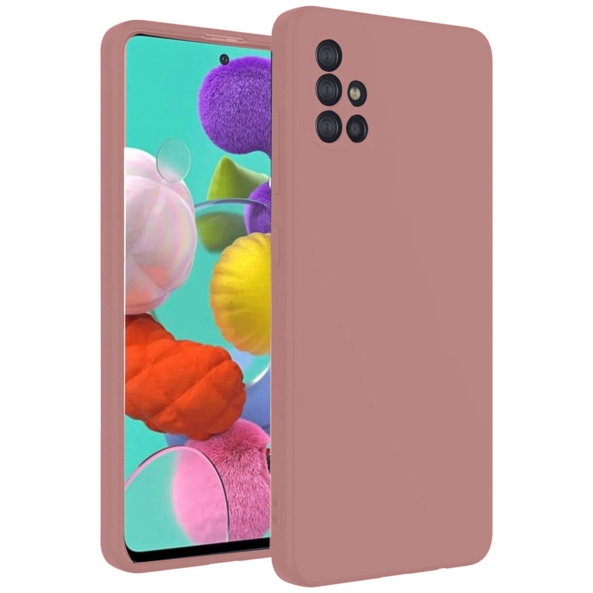 Newface Samsung Galaxy A31 Kılıf Nano içi Kadife Silikon