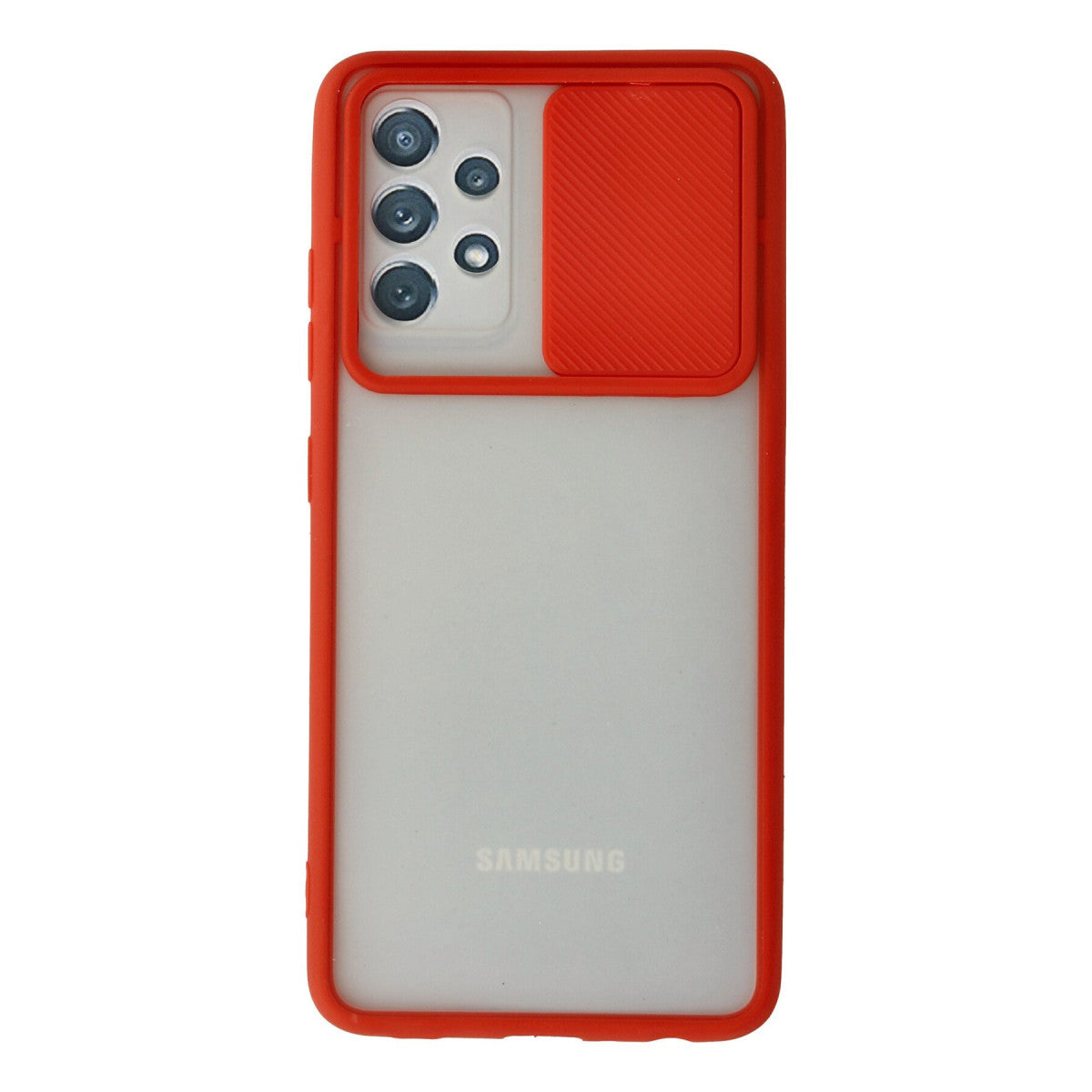 Newface Samsung Galaxy A32 Kılıf Palm Buzlu Kamera Sürgülü Silikon