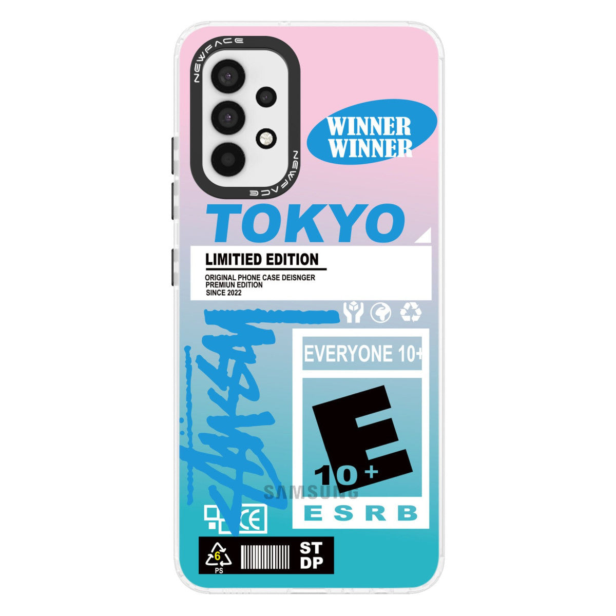 Newface Samsung Galaxy A33 5G Kılıf Estoril Desenli Kapak - Estoril