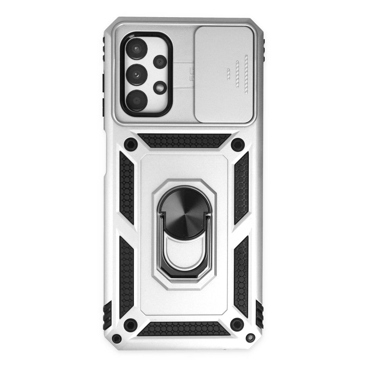 Newface Samsung Galaxy A33 5G Kılıf Pars Lens Yüzüklü Silikon