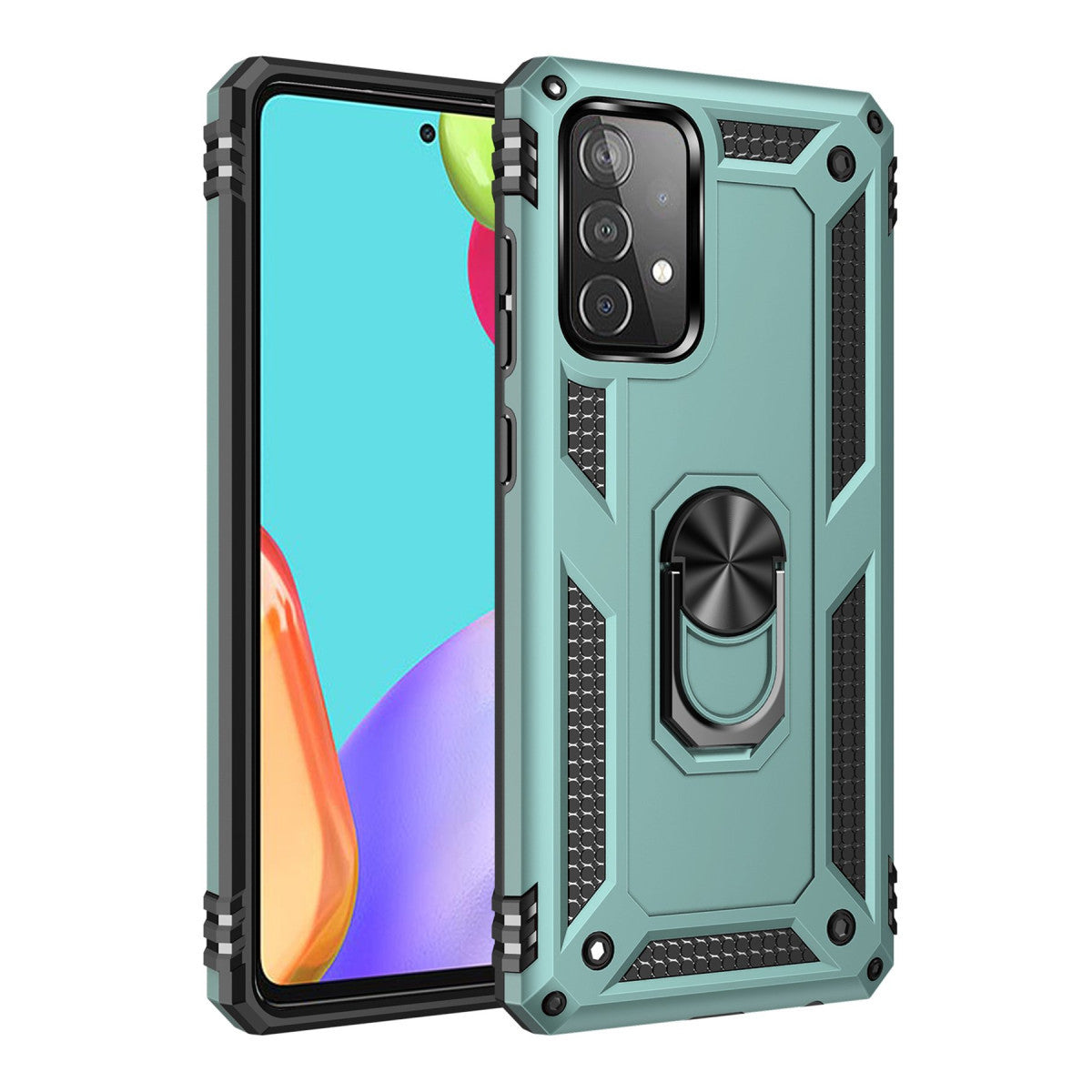 Newface Samsung Galaxy A33 5G Kılıf Sofya Yüzüklü Silikon Kapak