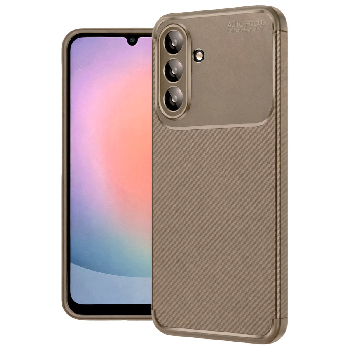 Newface Samsung Galaxy A37 5G Auto Focus Karbon Kapak