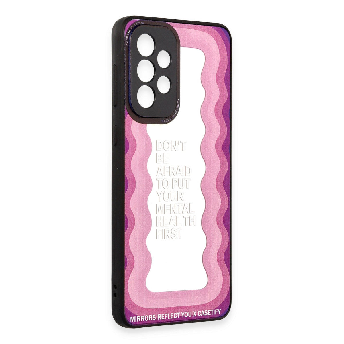 Newface Samsung Galaxy A53 5G Kılıf Mirror Desenli Kapak - Mirror