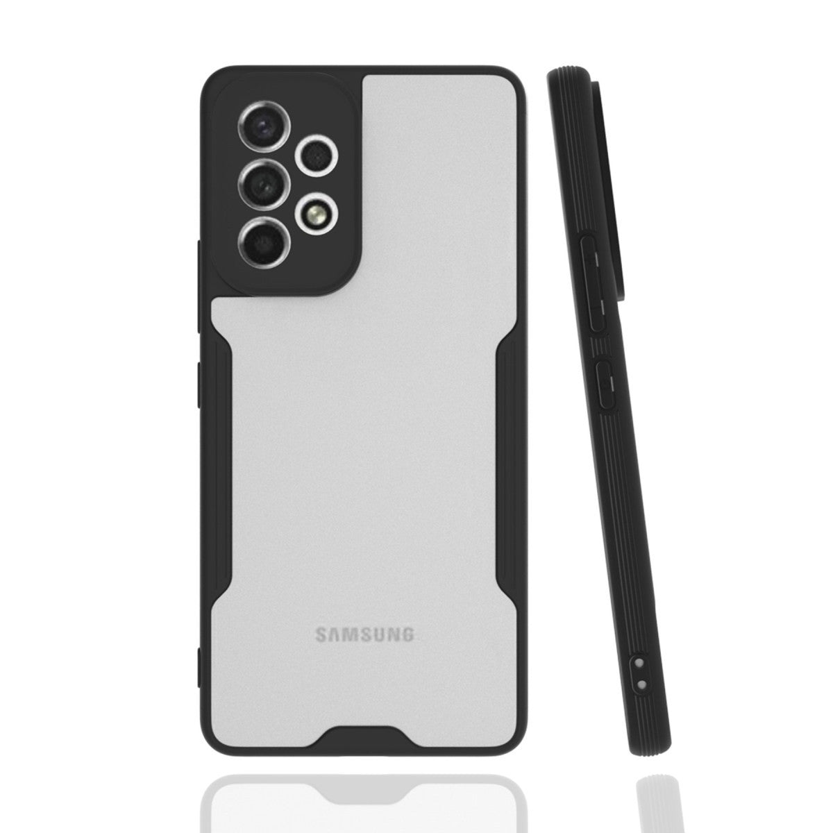 Newface Samsung Galaxy A53 5G Kılıf Platin Silikon