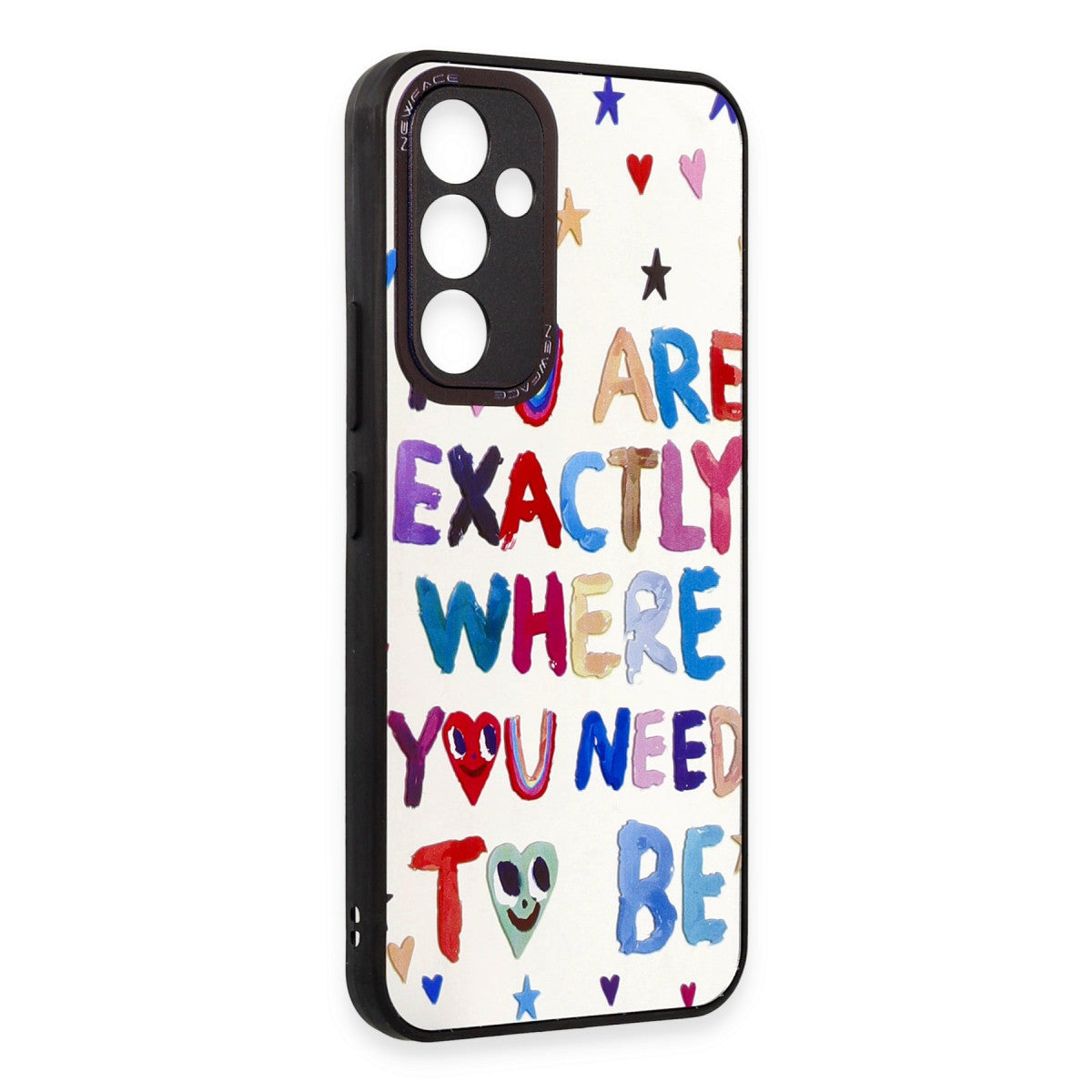 Newface Samsung Galaxy A54 5G Kılıf Mirror Desenli Kapak - Mirror