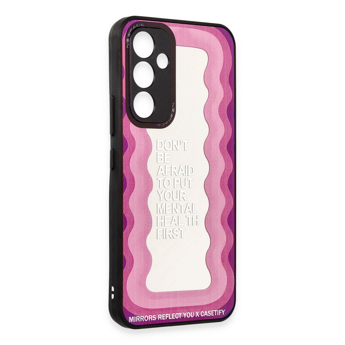 Newface Samsung Galaxy A54 5G Kılıf Mirror Desenli Kapak - Mirror