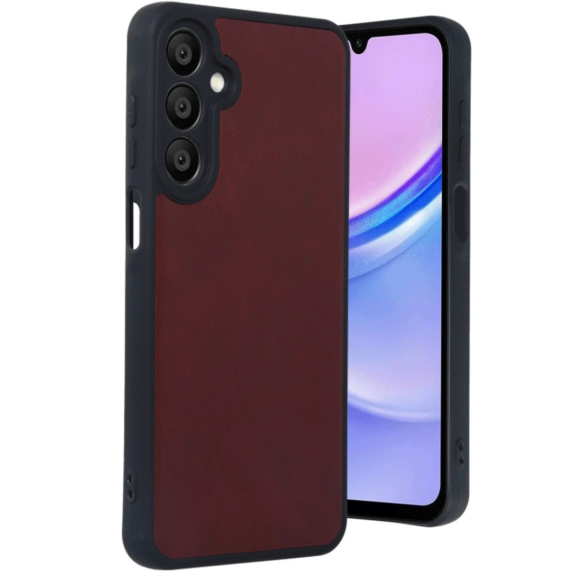 Newface Samsung Galaxy A55 5G Kılıf Aras Deri Kapak