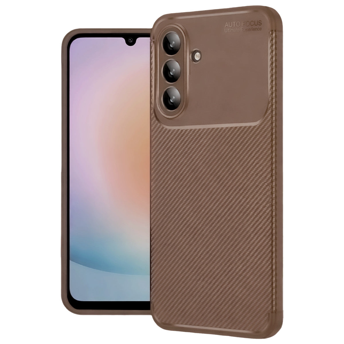 Newface Samsung Galaxy A57 5G Auto Focus Karbon Kapak