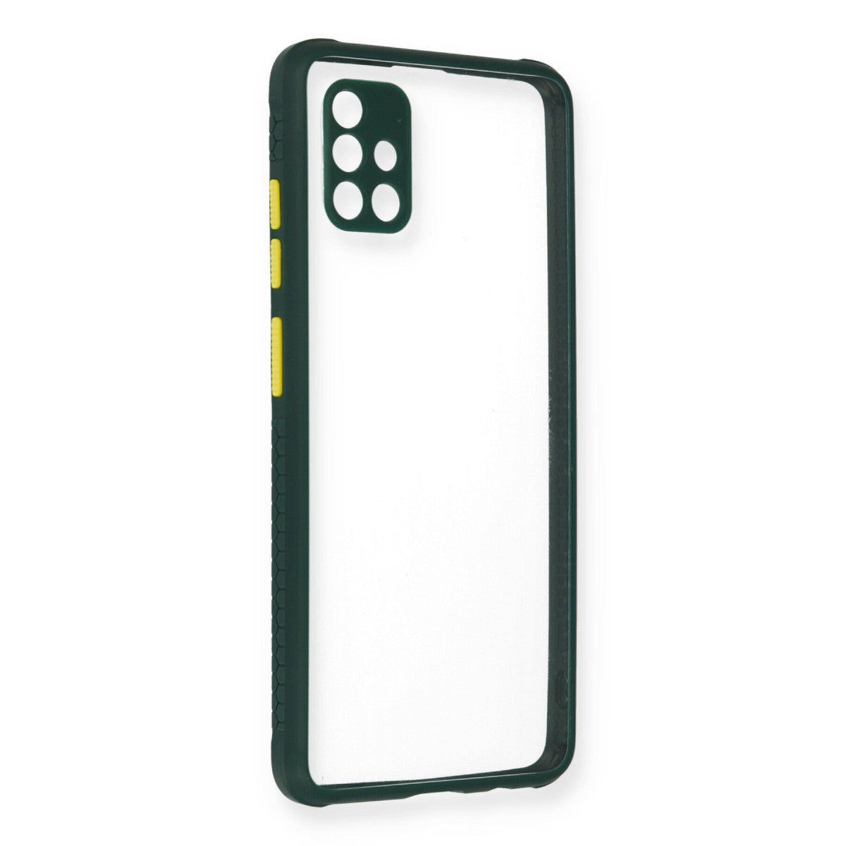 Newface Samsung Galaxy A71 Kılıf Miami Şeffaf Silikon