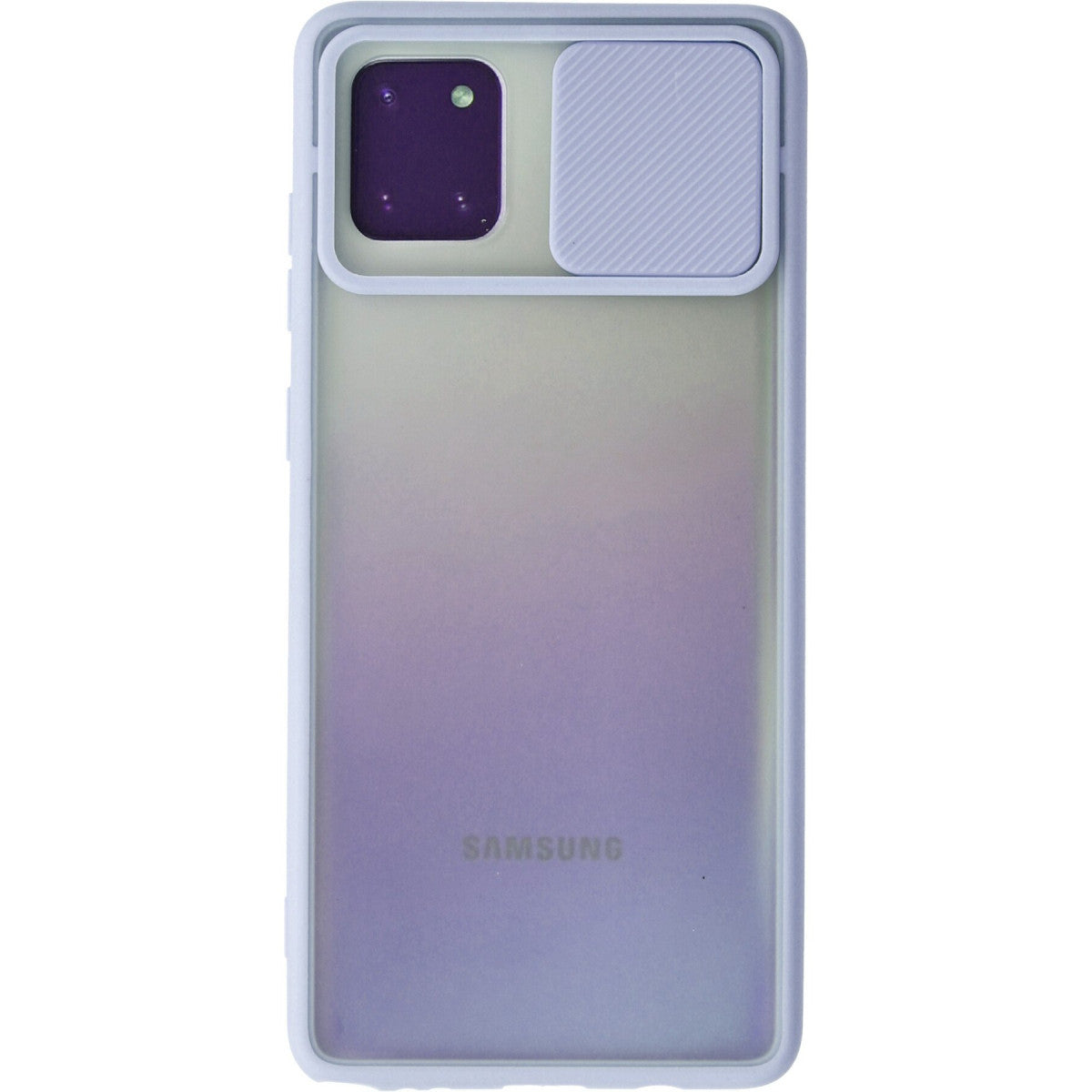 Newface Samsung Galaxy A81 / Note 10 Lite Kılıf Palm Buzlu Kamera Sürgülü Silikon