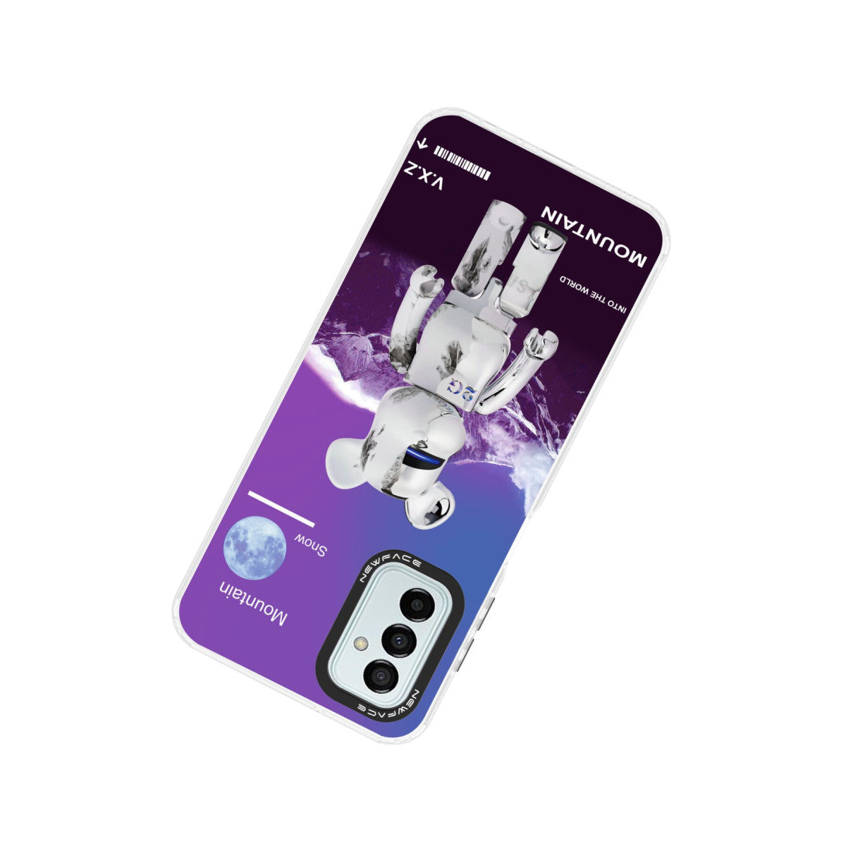Newface Samsung Galaxy M13 Kılıf Estoril Desenli Kapak - Estoril