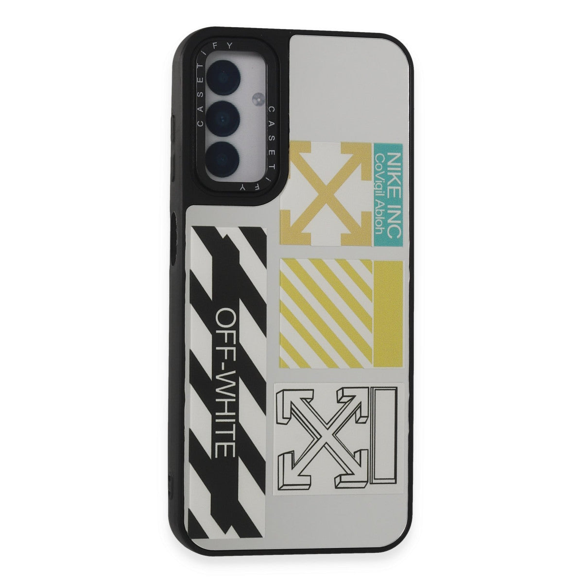 Newface Samsung Galaxy M14 5G Kılıf Mirror Desenli Kapak - Mirror
