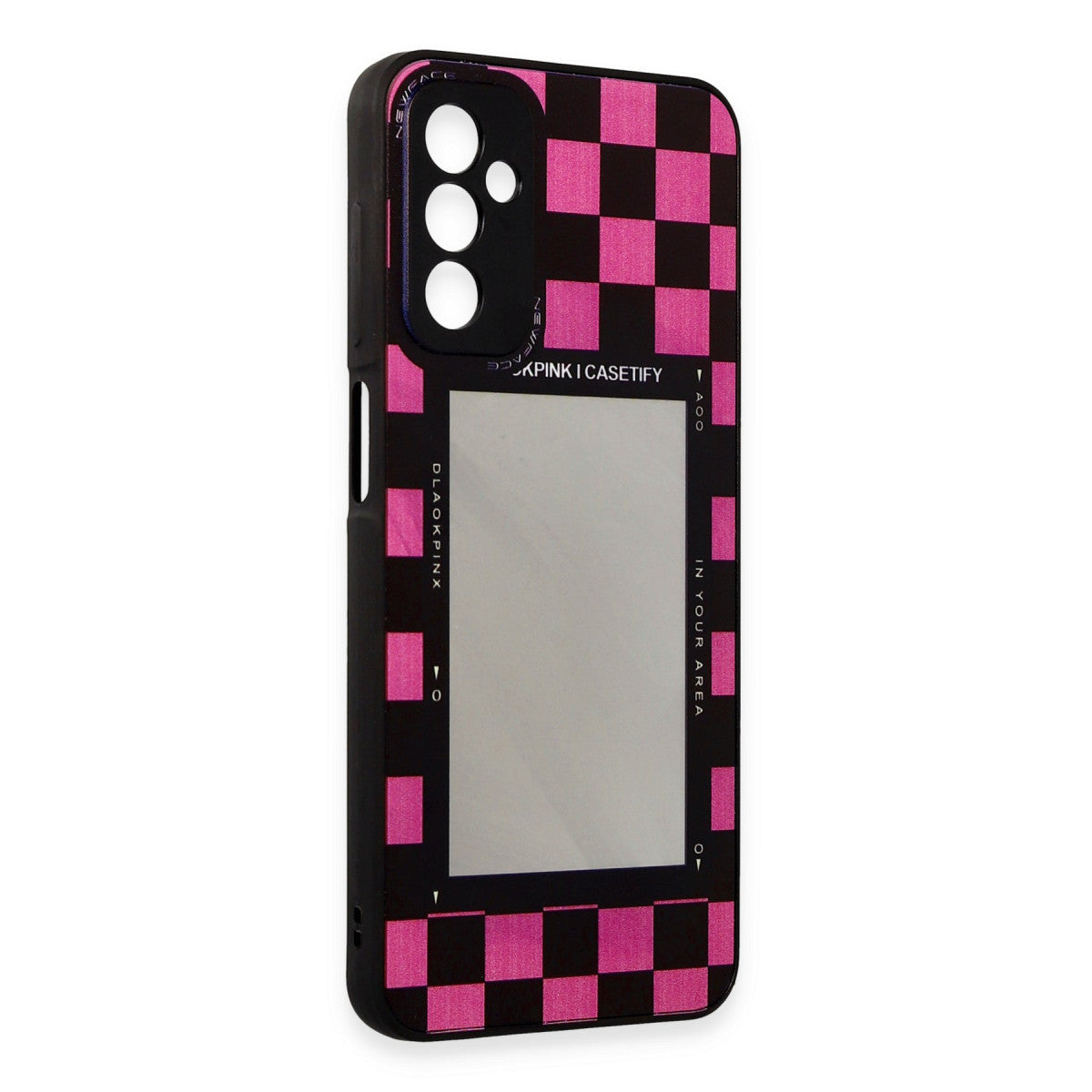 Newface Samsung Galaxy M23 Kılıf Mirror Desenli Kapak - Mirror