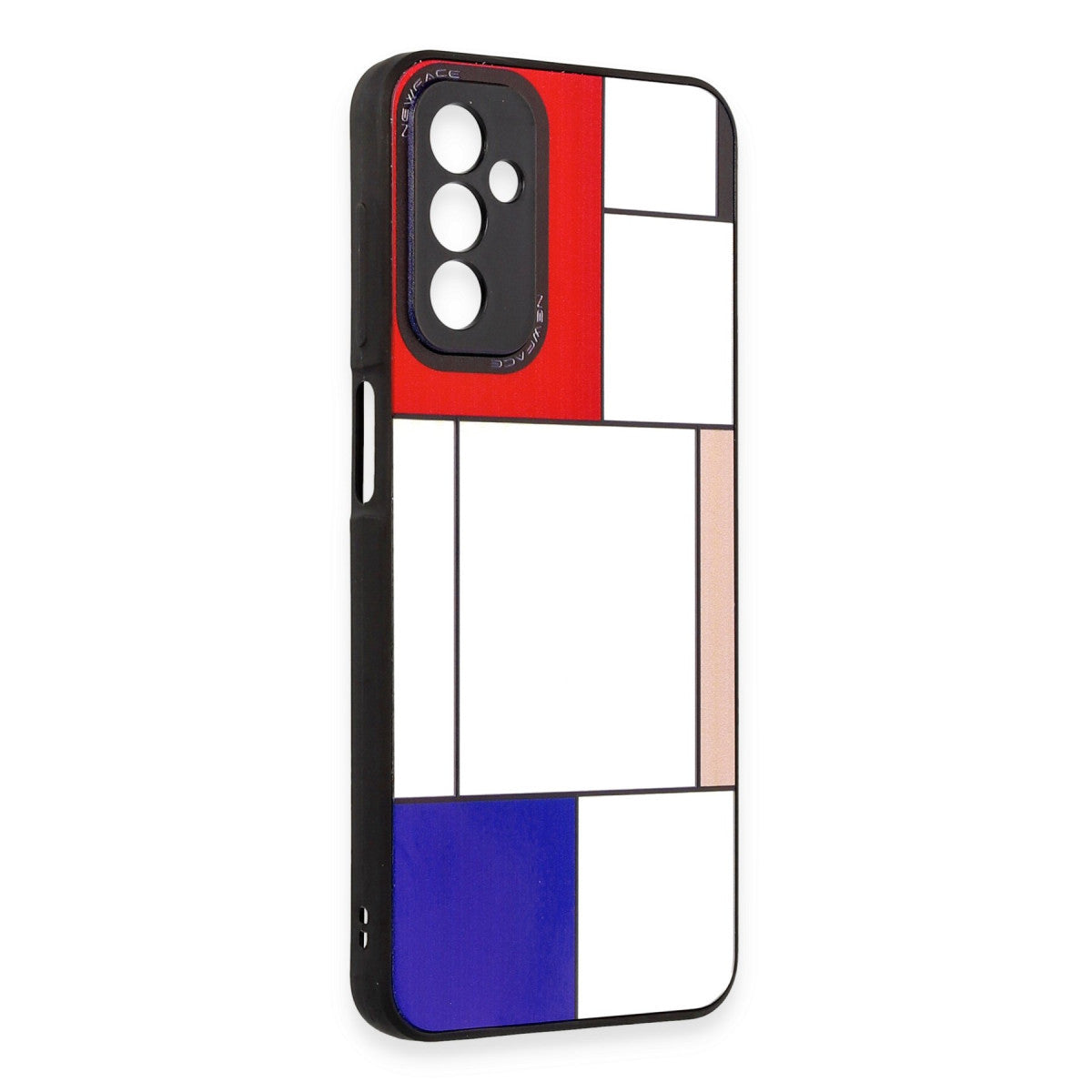 Newface Samsung Galaxy M23 Kılıf Mirror Desenli Kapak - Mirror