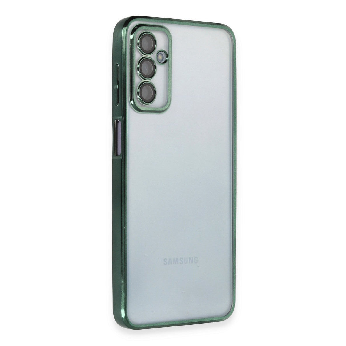 Newface Samsung Galaxy M23 Kılıf Razer Lensli Silikon