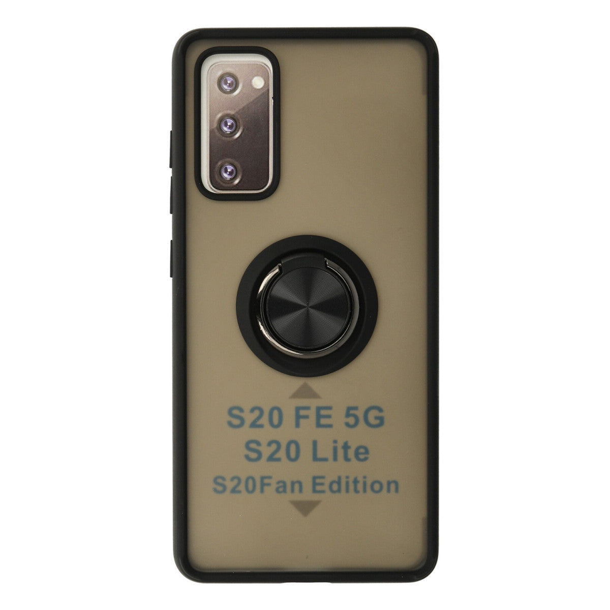 Newface Samsung Galaxy S20 FE Kılıf Montreal Yüzüklü Silikon Kapak
