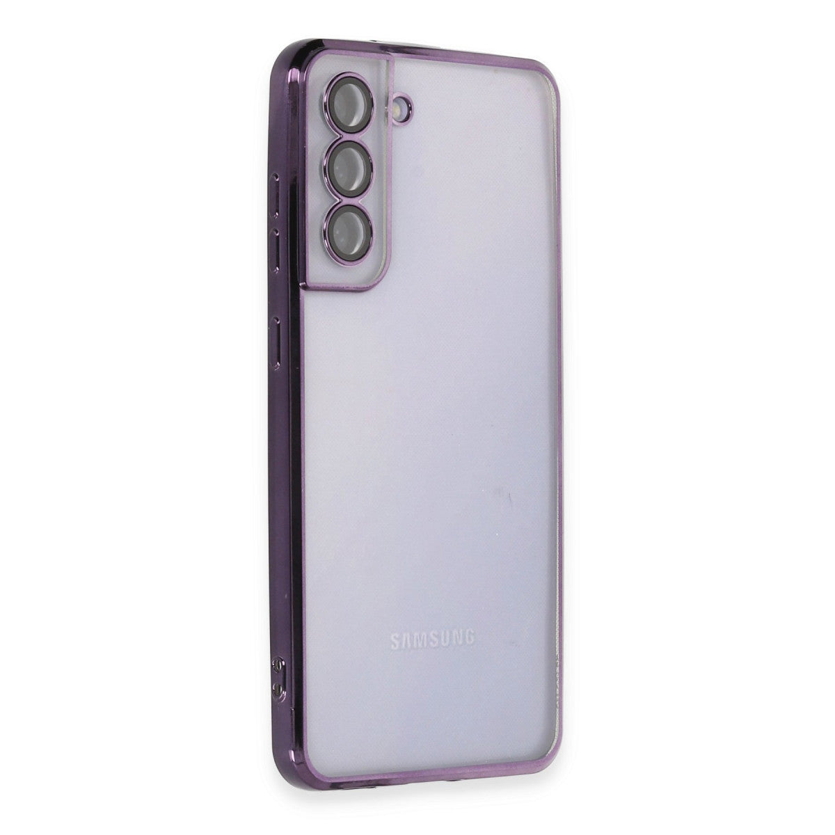 Newface Samsung Galaxy S21 FE Kılıf Razer Lensli Silikon