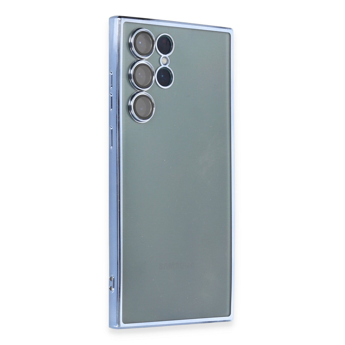 Newface Samsung Galaxy S22 Ultra Kılıf Razer Lensli Silikon