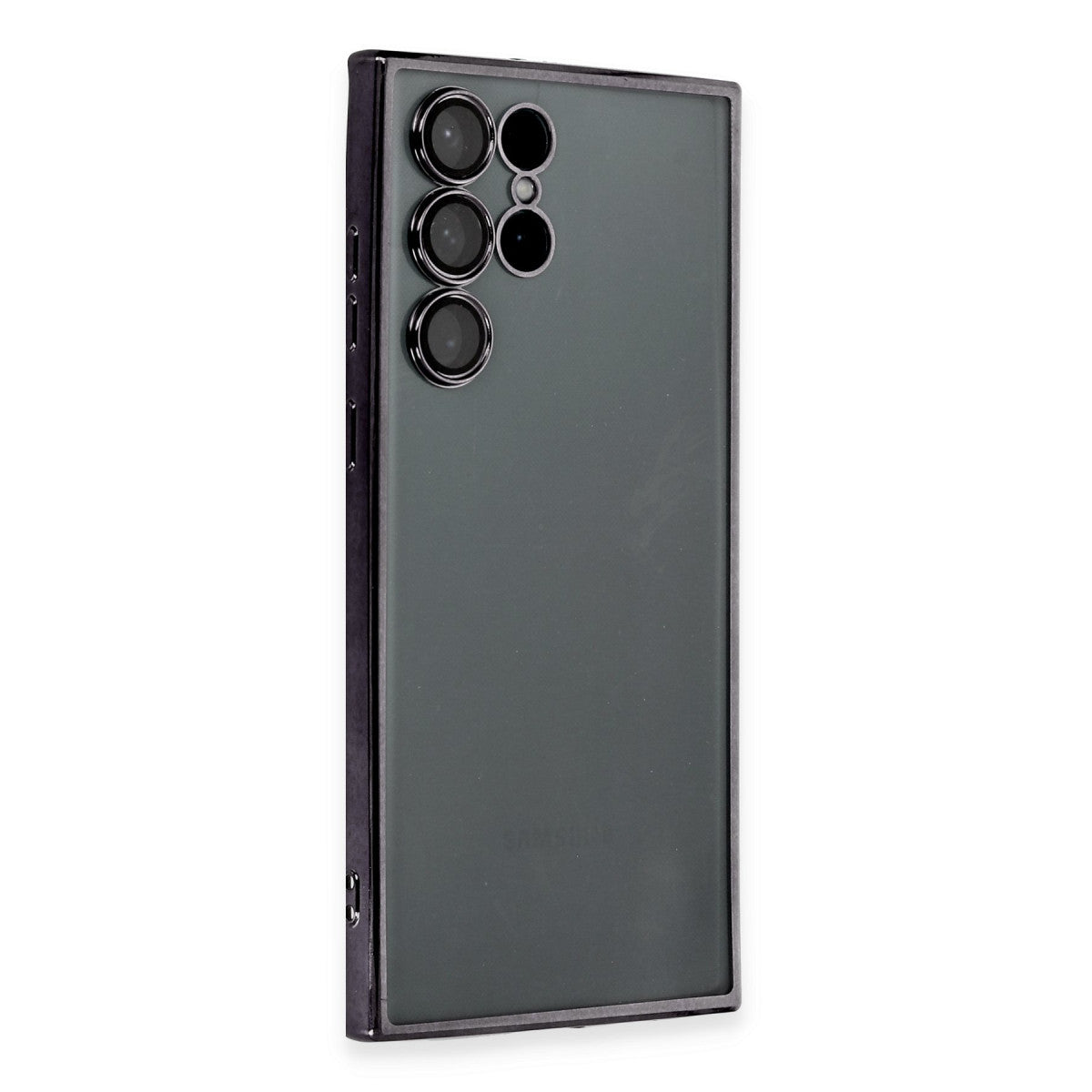 Newface Samsung Galaxy S22 Ultra Kılıf Razer Lensli Silikon