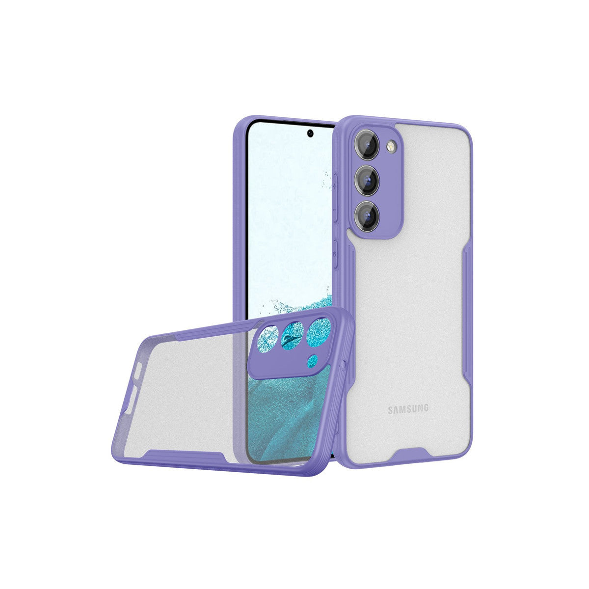 Newface Samsung Galaxy S23 Plus Kılıf Platin Silikon