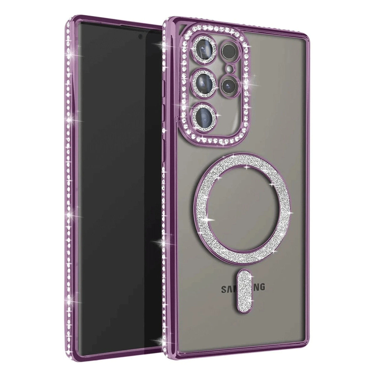 Newface Samsung Galaxy S23 Ultra Joke Simli Magneticsafe Kılıf