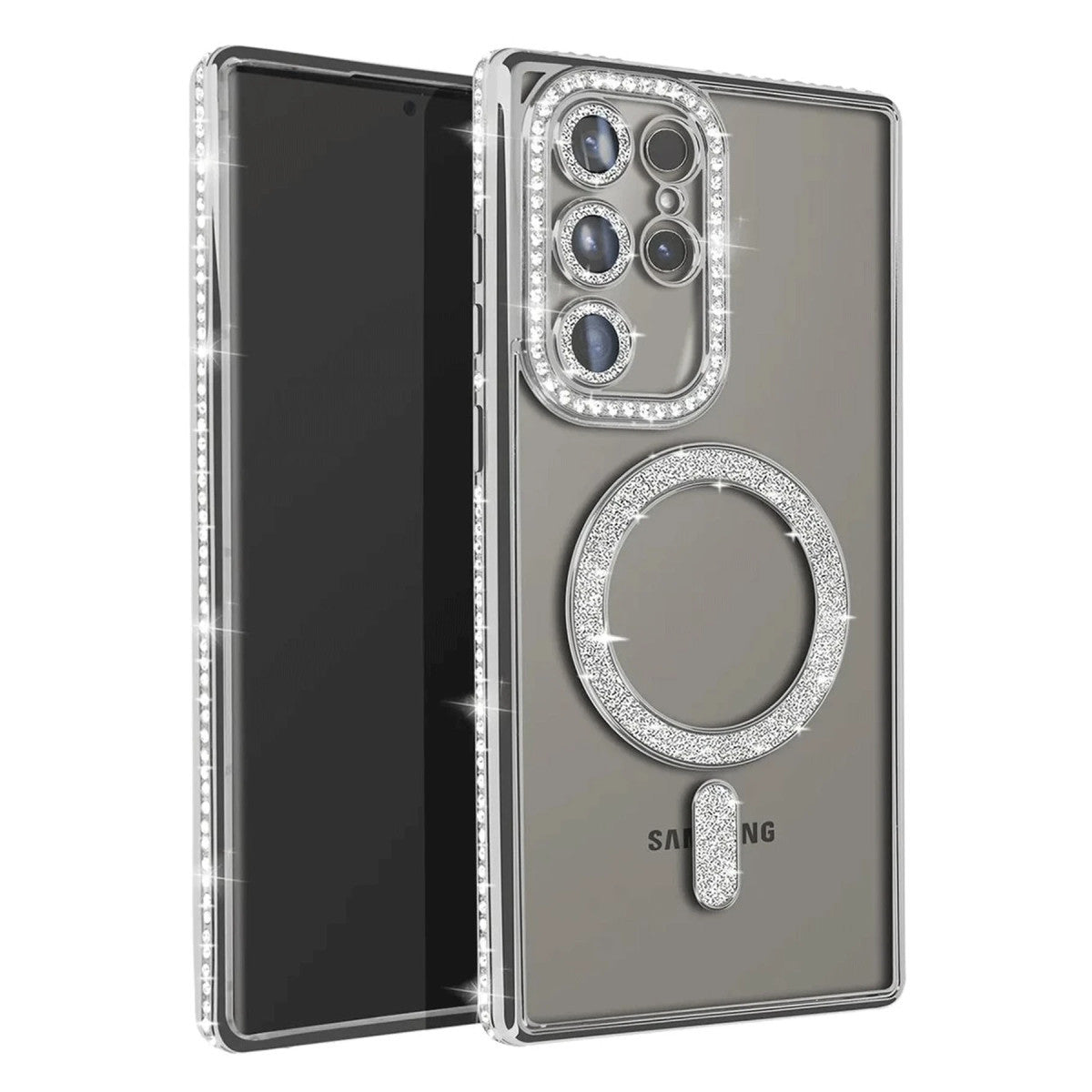 Newface Samsung Galaxy S23 Ultra Joke Simli Magneticsafe Kılıf