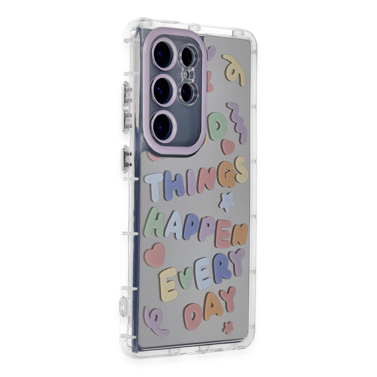 Newface Samsung Galaxy S23 Ultra Kılıf Reflexion Desenli Kapak