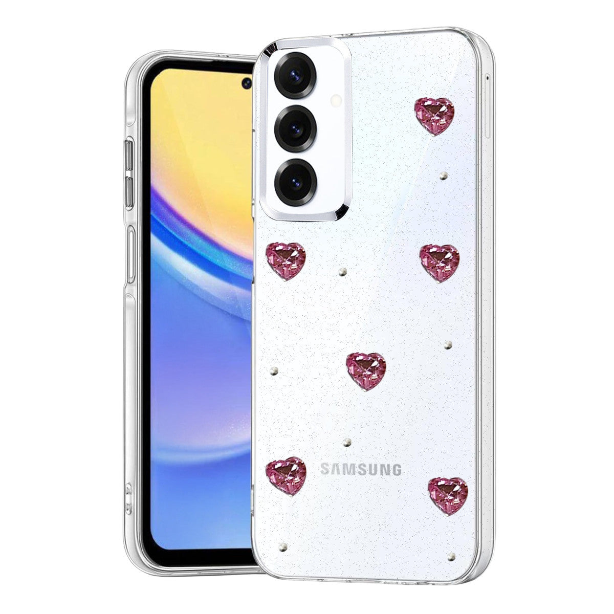 Newface Samsung Galaxy S24 FE Fiyonk Desenli Kapak