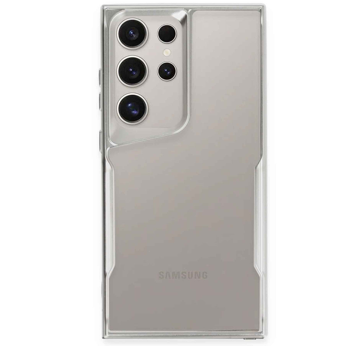 Newface Samsung Galaxy S24 Ultra Kılıf Boyi Silikon Kapak