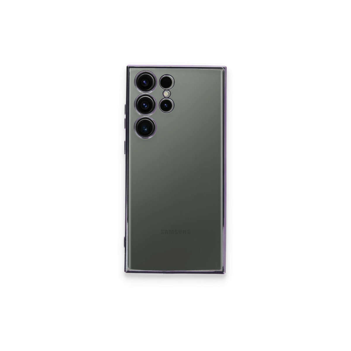 Newface Samsung Galaxy S24 Ultra Kılıf Razer Lensli Silikon