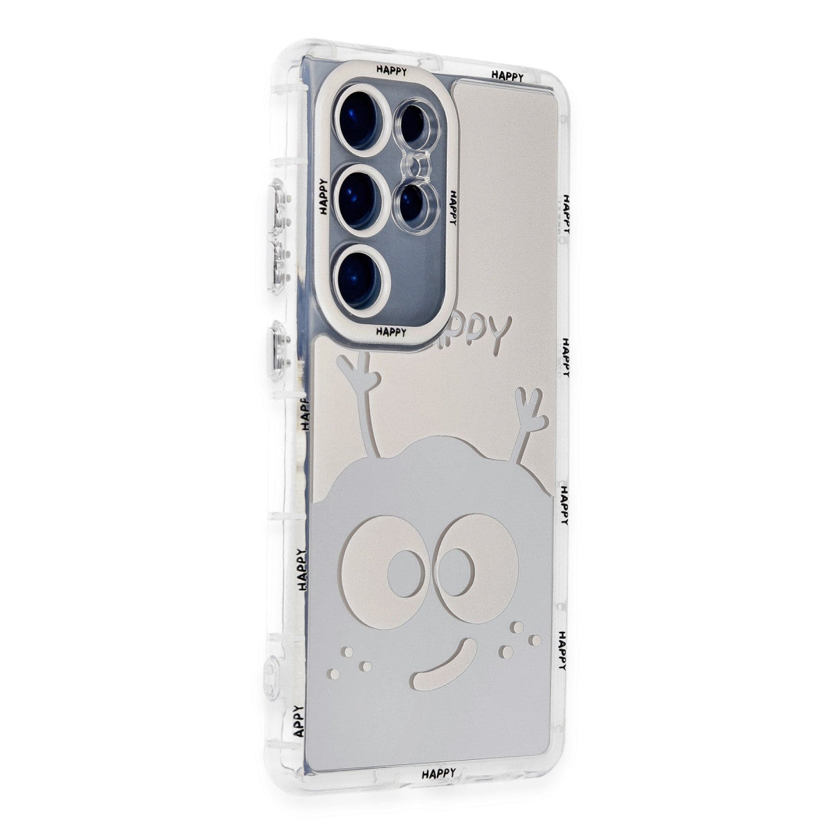 Newface Samsung Galaxy S24 Ultra Kılıf Reflexion Desenli Kapak