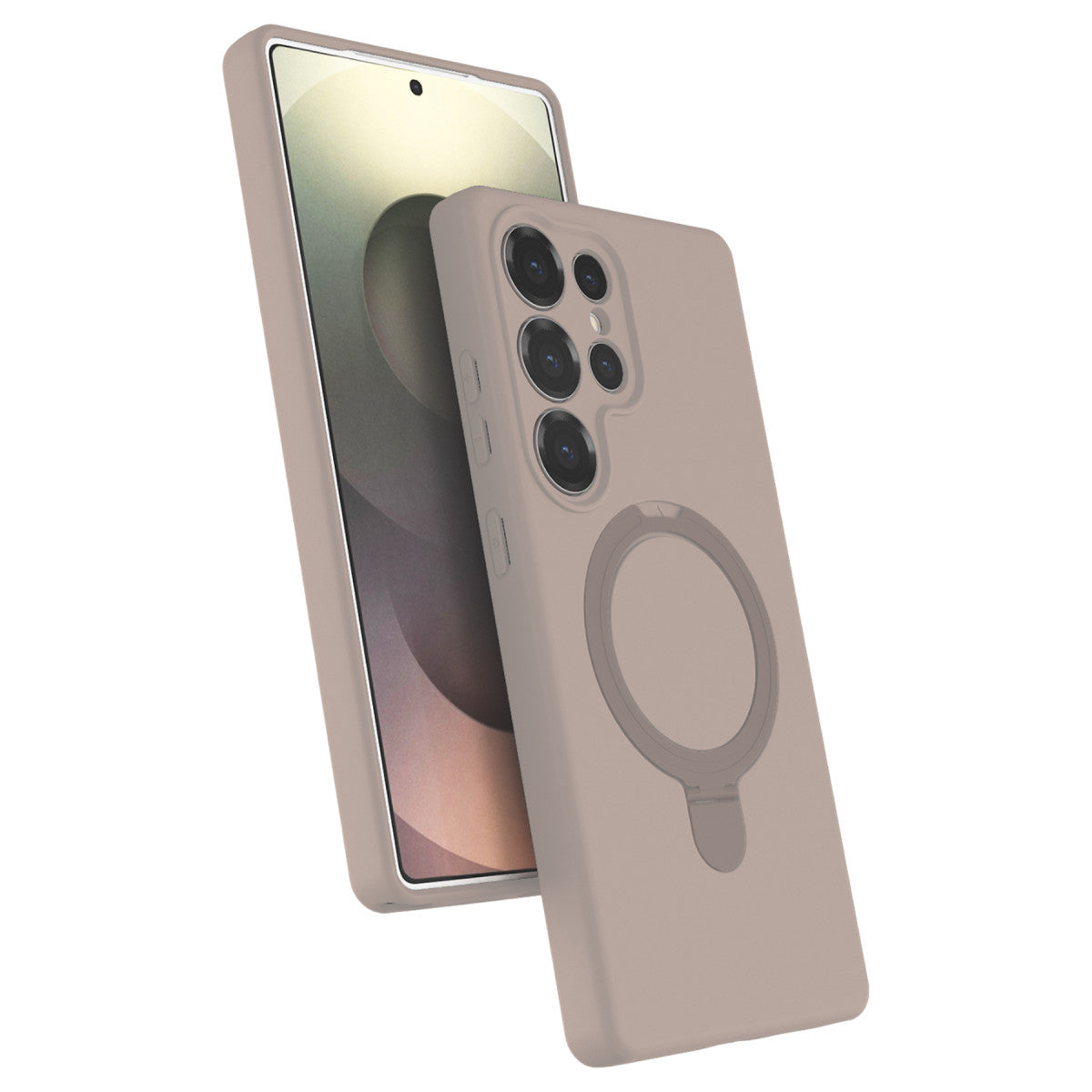 Newface Samsung Galaxy S24 Ultra Regal Magsafe Standlı Kapak