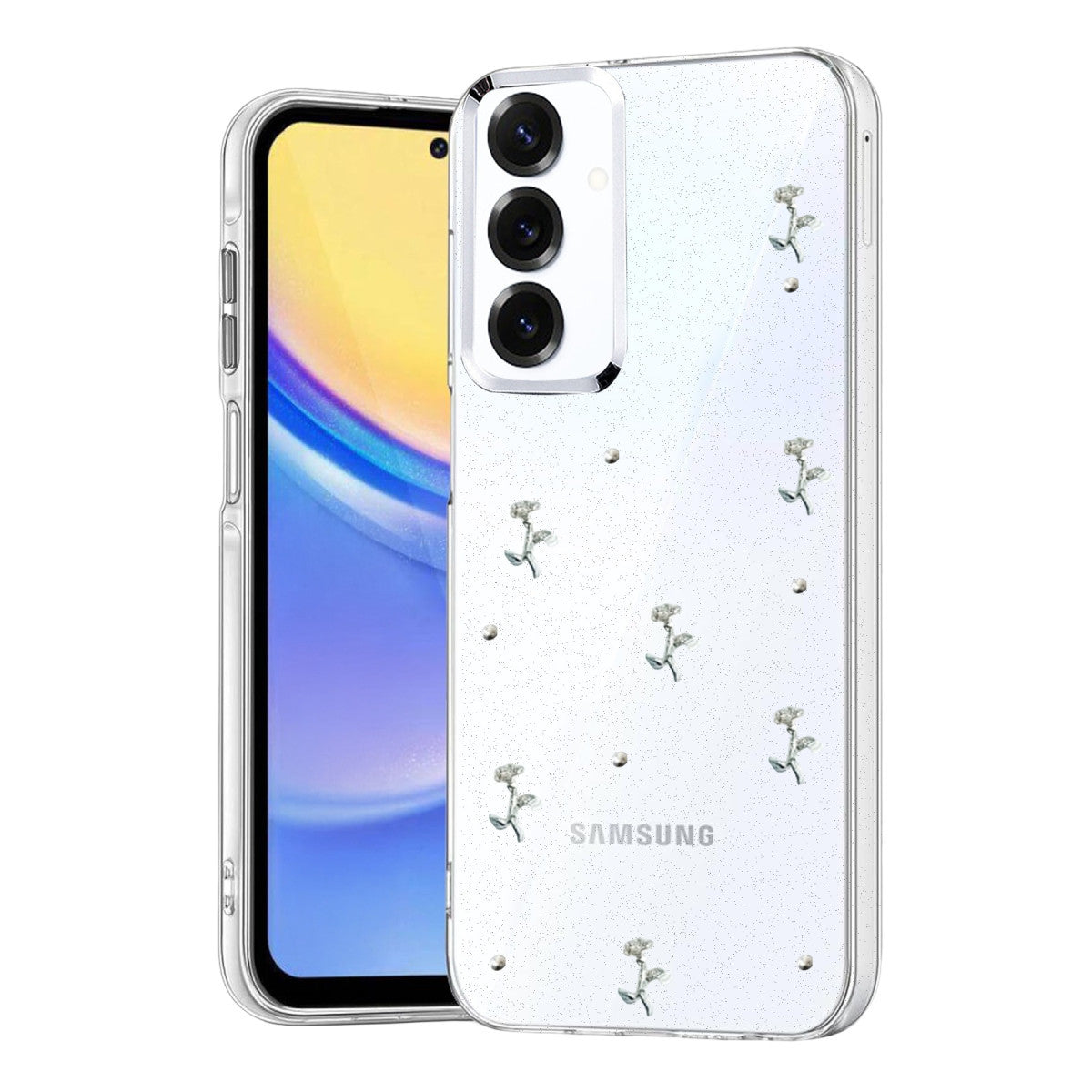 Newface Samsung Galaxy S25 FE Fiyonk Desenli Kapak